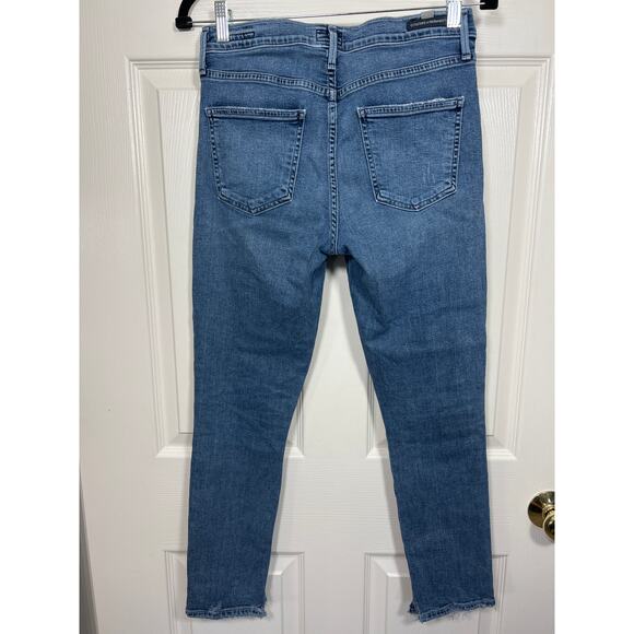 CoH Citizens of Humanity Rocket Crop Mid Rise Skinny Leg Jeans Women's 27 - Picture 5 of 10